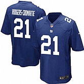 Nike Men & Women & Youth Giants #21 Roders-Cromartie Blue Team Color Game Jersey,baseball caps,new era cap wholesale,wholesale hats
